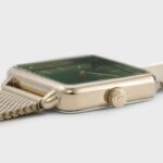 Cluse La Tétragone Mesh Green, Gold Colour - Image 3