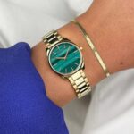 Cluse Féroce Mini Steel Green Gold Colour