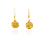 GREGIO Evil Eye Earrings - Gold Plated Silver 925