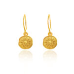 GREGIO Sun Earrings - Gold Plated Silver 925