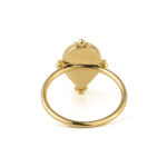 Δαχτυλίδι Σταγόνα με Πέρλα - Επιχρυσωμένο Ασήμι 925 - Image 3