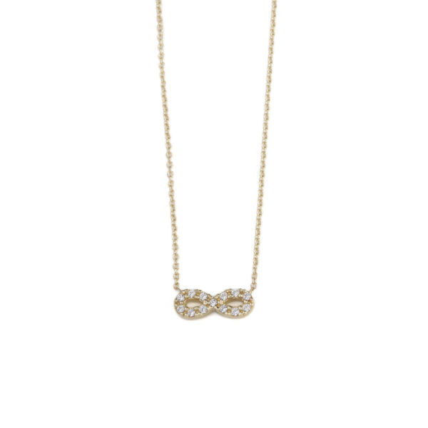 Infinity Necklace – 9K Gold