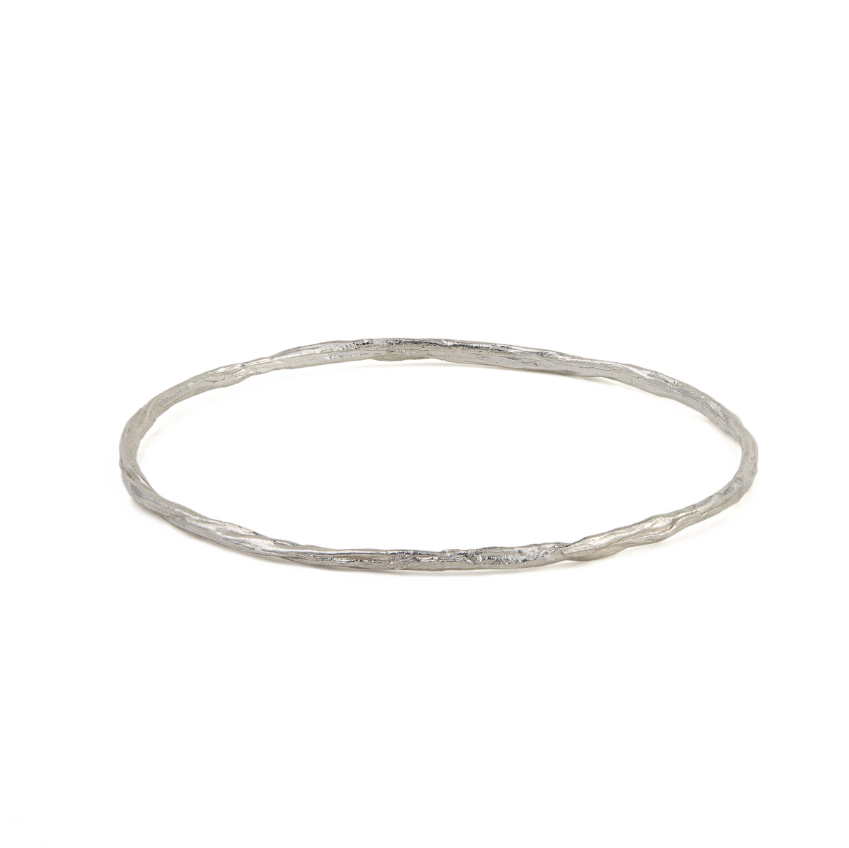 Minimal Bangle Bracelet - Silver 925