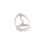 Lines Silver Ring - Image 3