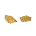 Wings Earrings - Gold Plated Silver 925 - Image 4