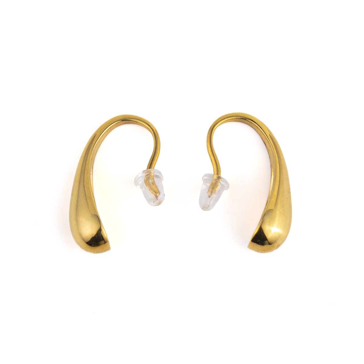 Drop Earrings - Gold Plated Silver 925