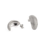 Σκουλαρίκια Curved - Ασήμι 925 - Image 3