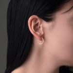 Hoop Earrings - 14K Gold - Image 2
