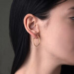 Hoop Earrings - 14K Gold - Image 4