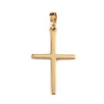 14K Gold Baptism Cross - Image 3