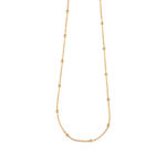Αλυσίδα Satellite 50 cm - Eπιχρυσωμένo 925 Ασήμι - Image 2