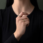 14k Gold Cubic Zirconia Square Ring - Image 2