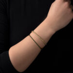 Βραχιόλι Bangle - Ασήμι 925 και Επιχρυσωμένο - Image 2