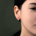 Opal Leaf Drop Earrings - 925 Sterling Silver and Gold Plated