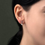 Opal Leaf Earrings - 925 Sterling Silver