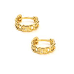 Gold Plated Hoop Earrings