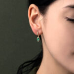 Teardrop Earrings Crystal