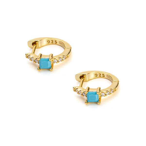 Cubic Zirconia Earrings Hoops