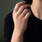 Πράσινο Ζιργκόν Δαχτυλίδι - Ασήμι 925 - Image 2