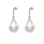 Lace Earrings - 925 Sterling Silver