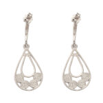 Lace Earrings - 925 Sterling Silver - Image 3