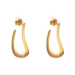 Gold Plated Geometric Earrings