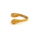 Snake Ring Gold Plated
