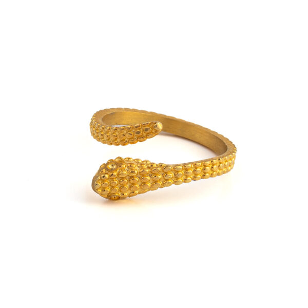 Snake Ring Gold Plated