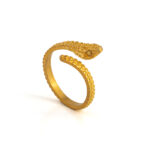 Δαχτυλίδι Φίδι - Επιχρυσωμένο Ασήμι 925 - Image 4