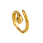 Snake Gold Plated Ring - Image 3
