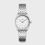 Cluse Féroce Mini Watch Steel White, Silver Color