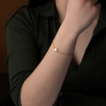 14Κ Χρυσό βραχιόλι με Τετράφυλλο Τριφύλλι - Image 2