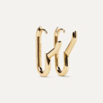 PD Paola Βeat Hoop Earrings - Image 4