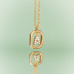 Κολιέ PDPaola Mini Letter A – Επιχρυσωμένο Ασήμι 925 - Image 3