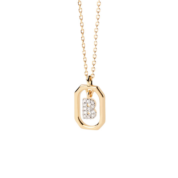 Mini Letter B Necklace