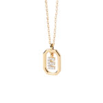 Mini Letter E Necklace