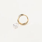 PD Paola Aqua Single Hoop Earring - Image 3