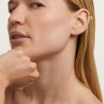 PD Paola Aqua Single Hoop Earring - Image 2