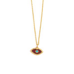 Sterling Silver Marquise Pendant Necklace