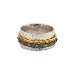 Cycladic Spinner Ring – 925 Sterling Silver
