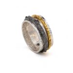 Cycladic Spinner Ring – 925 Sterling Silver - Image 3