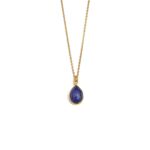Tear Drop Lapis Lazuli Necklace