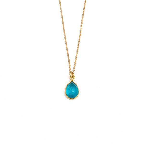 Tear Drop Pariba Necklace