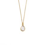 Tear Drop Fildisi Necklace
