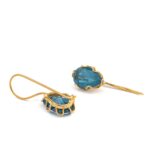 Blue Quartz Earrings