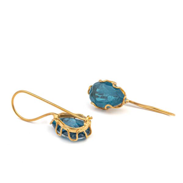 Blue Quartz Earrings