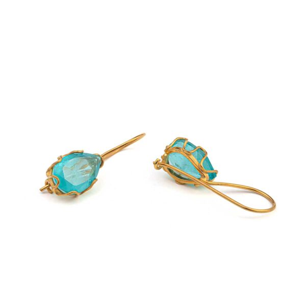 Green Quartz Earrings