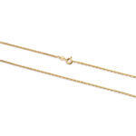 Cable Chain 925 Sterling Silver and Gold Plated