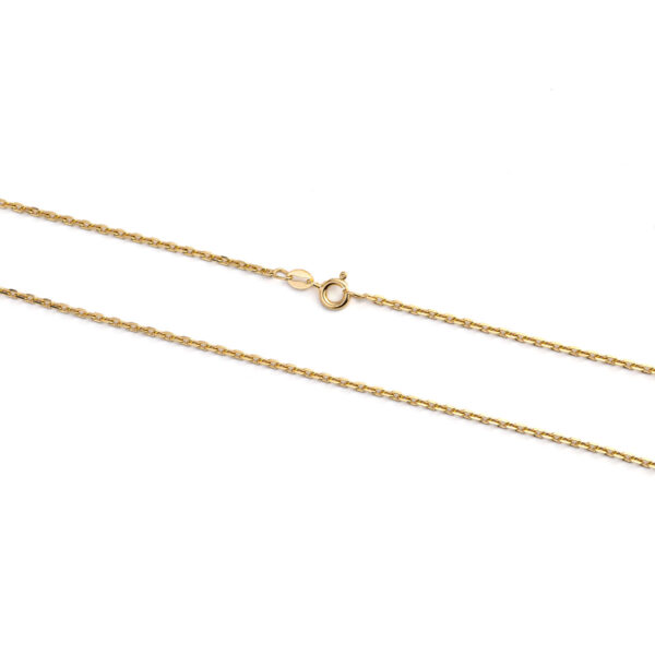 Cable Chain 925 Sterling Silver and Gold Plated