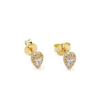 Teardrop Zircon Earrings
